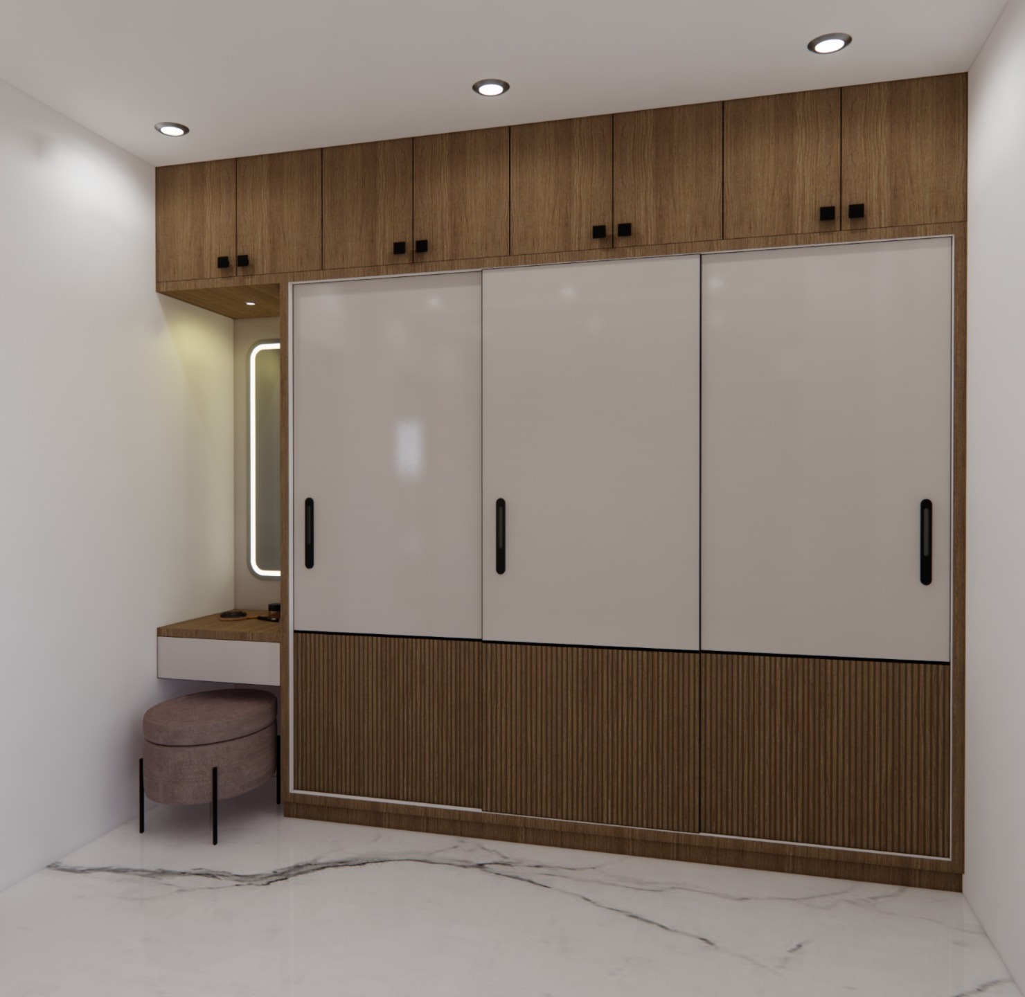 Wardrobe interior