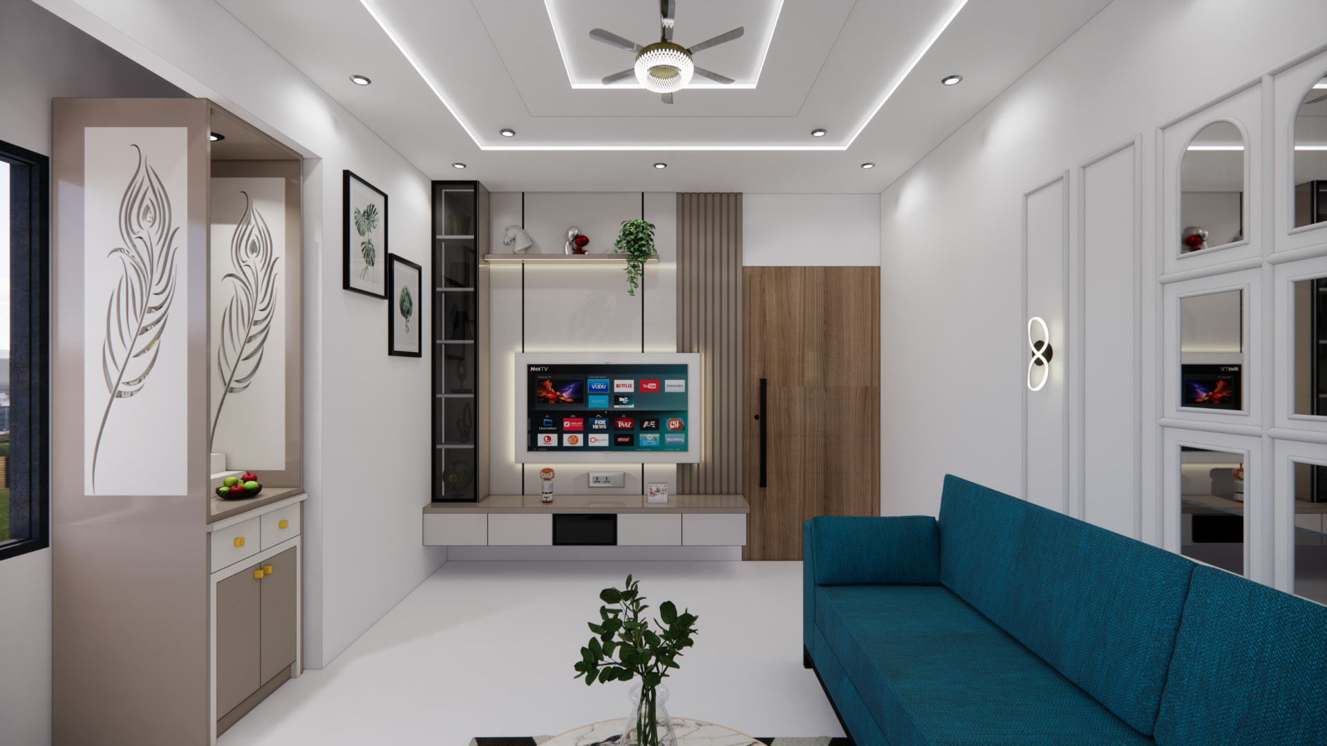 Living Room & TV Unit
