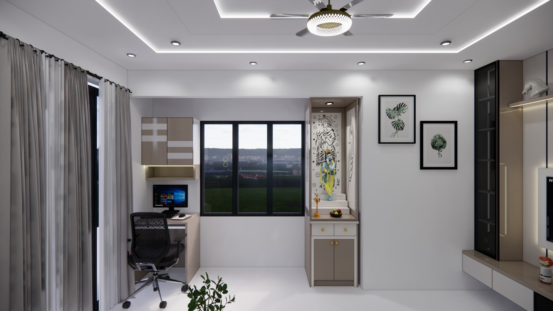Study & Pooja Unit