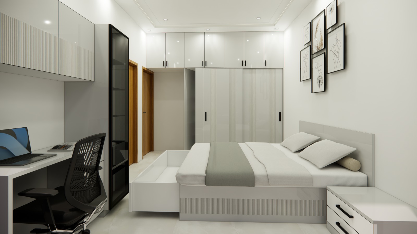 Bedroom interior